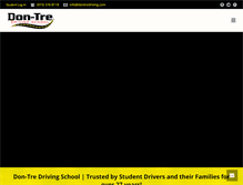 Tablet Screenshot of dontredriving.com